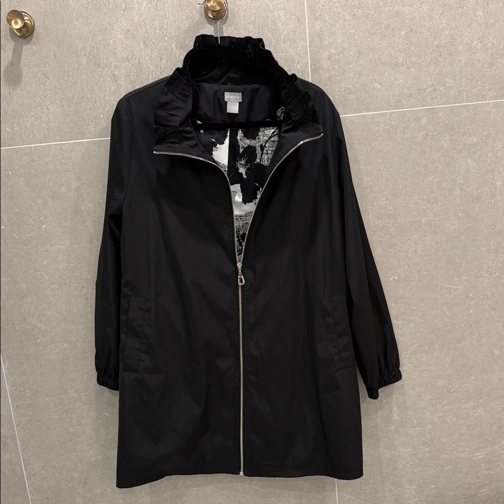 Chico's Black Utility Jacket for Women
